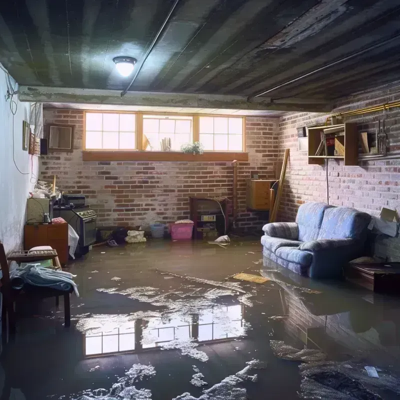 Flooded Basement Cleanup in Honey Grove, TX